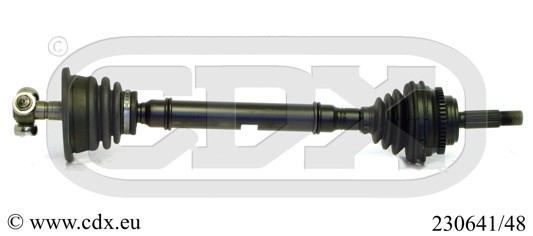 Drivaxel, framaxel vänster Cdx 230641/48 CDX