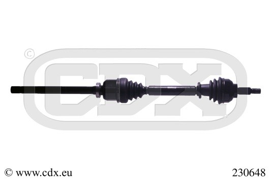 Drivaxel, framaxel höger Cdx 230648 CDX