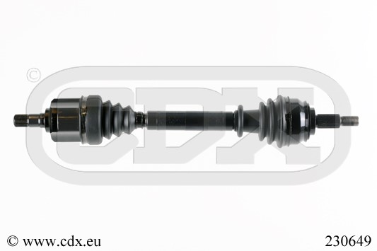 Drivaxel, framaxel vänster Cdx 230649 CDX