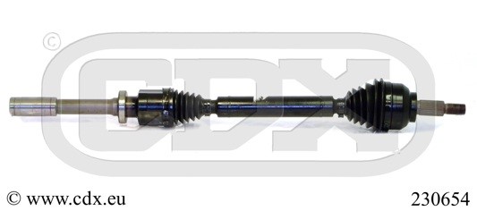 Drivaxel, framaxel höger Cdx 230654 CDX