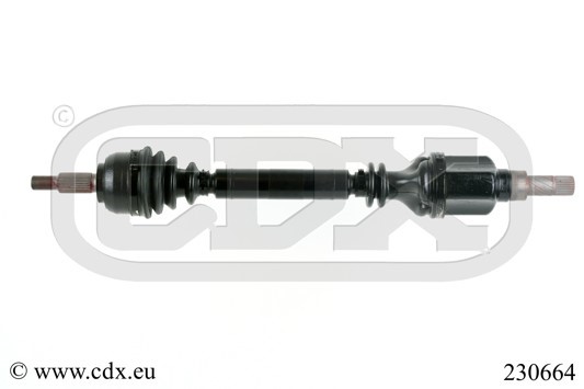 Drivaxel, framaxel vänster Cdx 230664 CDX