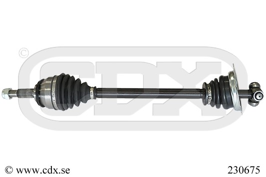 Drivaxel, framaxel vänster Cdx 230675 CDX