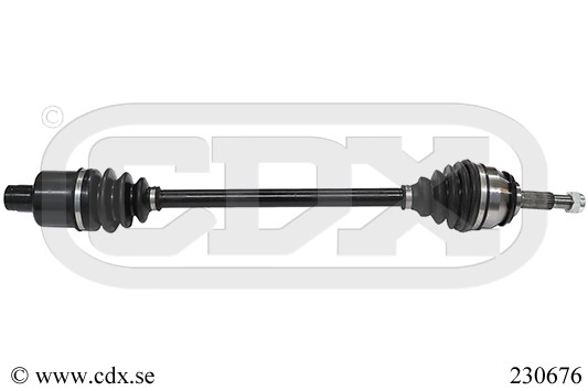Drivaxel, framaxel höger Cdx 230676 CDX