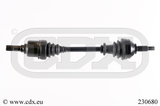 Drivaxel, framaxel vänster Cdx 230680 CDX