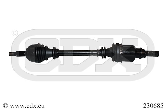 Drivaxel, framaxel vänster Cdx 230685 CDX