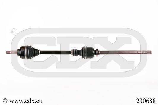 Drivaxel, framaxel höger Cdx 230688 CDX