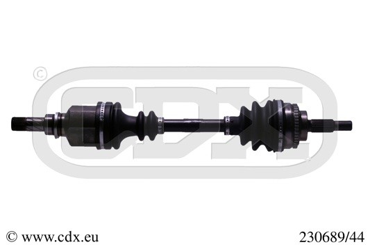 Drivaxel, framaxel vänster Cdx 230689/44 CDX