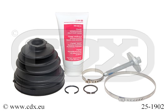 Dammskydd, drivaxel, på växellådssidan Cdx 25-1902 CDX Dammskydd, drivaxel, på växellådssidan Cdx 25-1902 CDX
