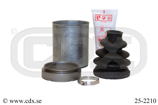 Dammskydd, drivaxel, på växellådssidan Cdx 25-2210 CDX Dammskydd, drivaxel, på växellådssidan Cdx 25-2210 CDX