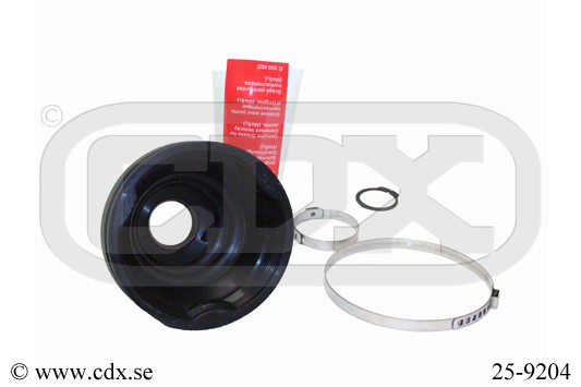 Dammskydd, drivaxel, på växellådssidan Cdx 25-9204 CDX