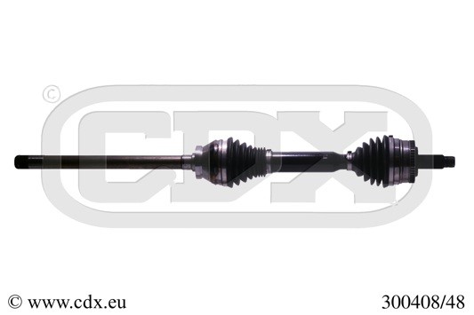 Drivaxel, framaxel höger Cdx 300408/48 CDX
