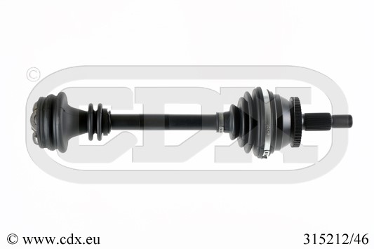 Drivaxel, Framaxel, framaxel höger Cdx 315212/46 CDX