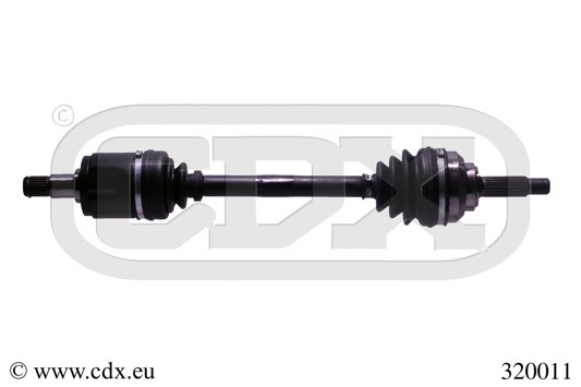 Drivaxel, framaxel vänster Cdx 320011 CDX