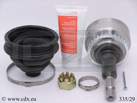 Drivknut, På hjulsidan Cdx 335/29 CDX Drivknut, På hjulsidan Cdx 335/29 CDX