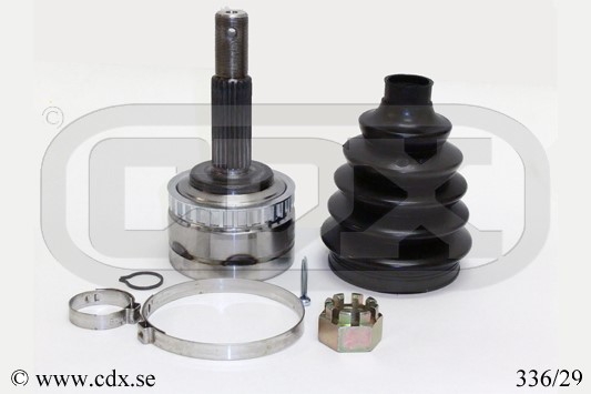 Drivknut, På hjulsidan Cdx 336/29 CDX Drivknut, På hjulsidan Cdx 336/29 CDX