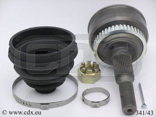 Drivknut, Framaxel, På hjulsidan Cdx 341/43 CDX Drivknut, Framaxel, På hjulsidan Cdx 341/43 CDX