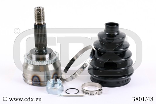 Drivknut, På hjulsidan Cdx 3801/48 CDX Drivknut, På hjulsidan Cdx 3801/48 CDX