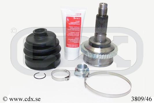 Drivknut, På hjulsidan Cdx 3809/46 CDX