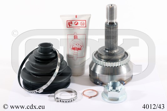 Drivknut, På hjulsidan Cdx 4012/43 CDX Drivknut, På hjulsidan Cdx 4012/43 CDX