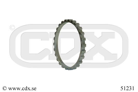 Sensorring, ABS, På hjulsidan Cdx 51231 CDX