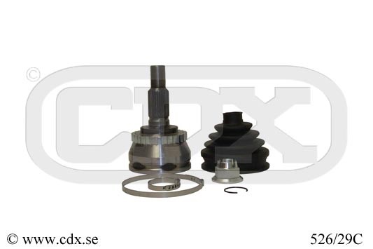 Drivknut, På hjulsidan Cdx 526/29C CDX