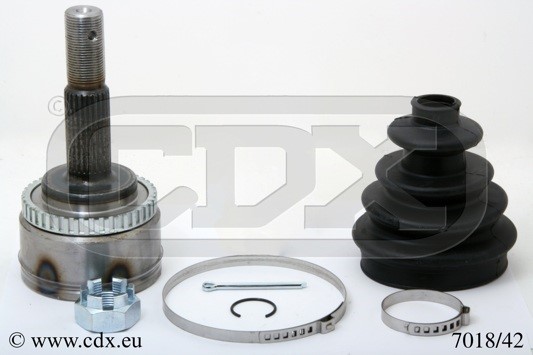 Drivknut, På hjulsidan Cdx 7018/42 CDX