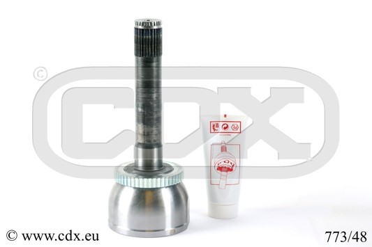 Drivknut, Framaxel, På hjulsidan Cdx 773/48 CDX