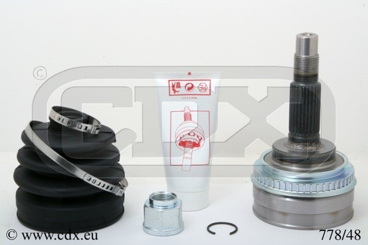 Drivknut, På hjulsidan Cdx 778/48 CDX Drivknut, På hjulsidan Cdx 778/48 CDX