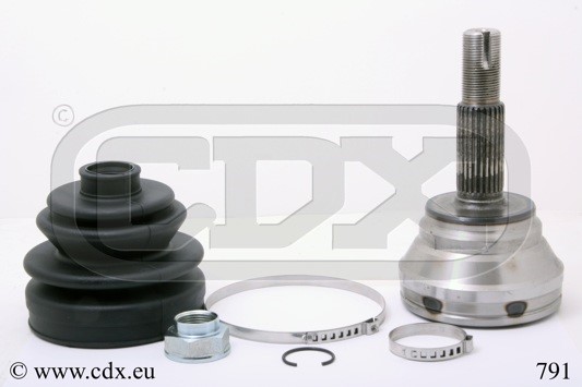 Drivknut, Framaxel, På hjulsidan Cdx 791 CDX Drivknut, Framaxel, På hjulsidan Cdx 791 CDX