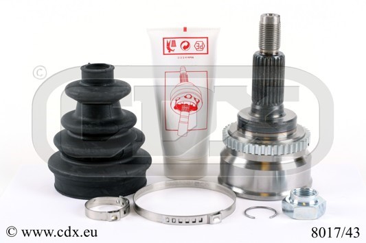 Drivknut, På hjulsidan Cdx 8017/43 CDX