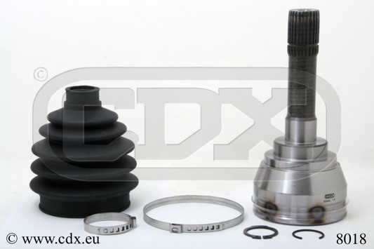Drivknut, Framaxel, På hjulsidan Cdx 8018 CDX Drivknut, Framaxel, På hjulsidan Cdx 8018 CDX