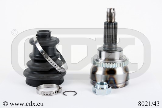 Drivknut, På hjulsidan Cdx 8021/43 CDX Drivknut, På hjulsidan Cdx 8021/43 CDX
