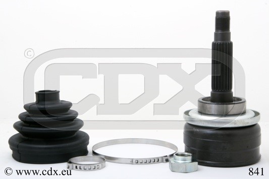 Drivknut, Framaxel, På hjulsidan Cdx 841 CDX