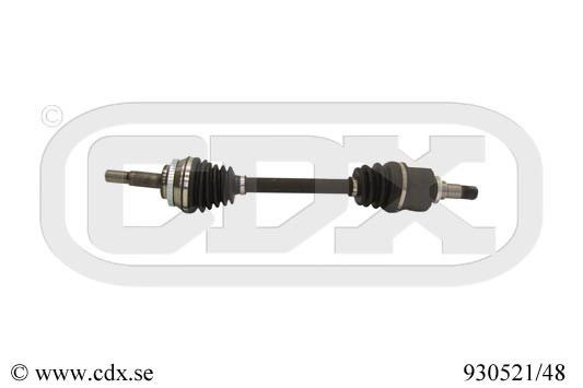 Drivaxel, framaxel vänster Cdx 930521/48 CDX