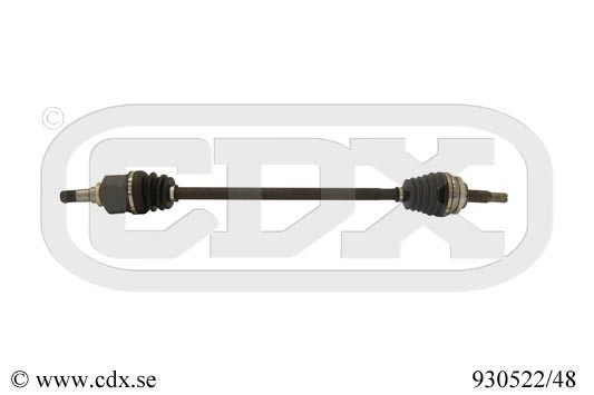 Drivaxel, framaxel höger Cdx 930522/48 CDX