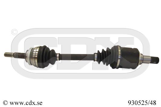 Drivaxel, framaxel vänster Cdx 930525/48 CDX
