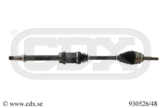 Drivaxel, framaxel höger Cdx 930526/48 CDX
