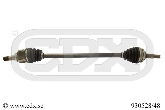 Drivaxel Toyota Prius Liftback (_w2_), framaxel höger Cdx 930528/ CDX