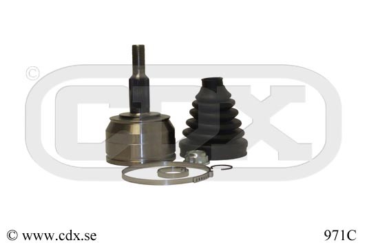Drivknut, Framaxel, På hjulsidan Cdx 971C CDX