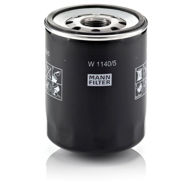 Oljefilter Mann-filter W 1140/5 MANN-FILTER