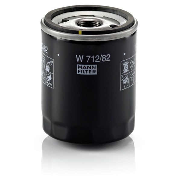 Oljefilter Mann-filter W 712/82 MANN-FILTER