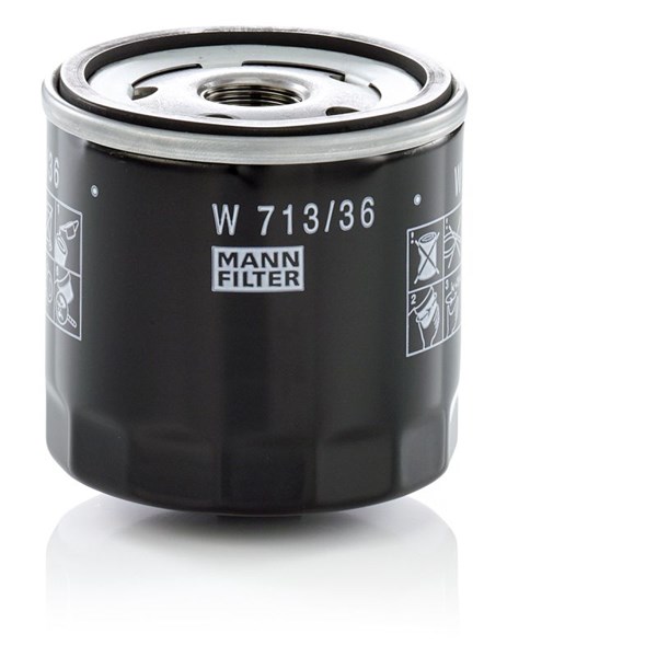 Oljefilter Mann-filter W 713/36 MANN-FILTER