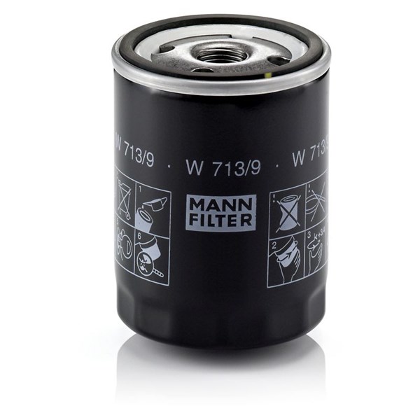 Oljefilter Mann-filter W 713/9 MANN-FILTER