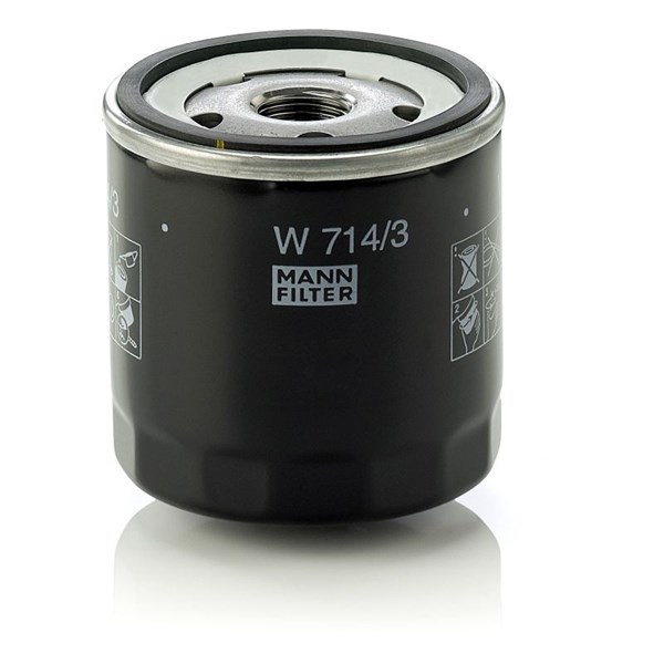 Oljefilter Mann-filter W 714/3 MANN-FILTER