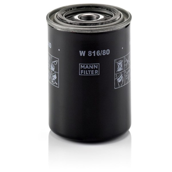 Oljefilter Mann-filter W 816/80 MANN-FILTER