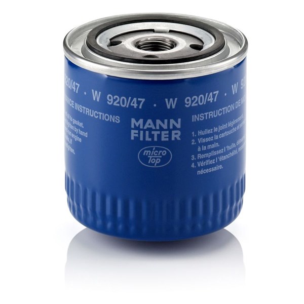 Oljefilter Mann-filter W 920/47 MANN-FILTER