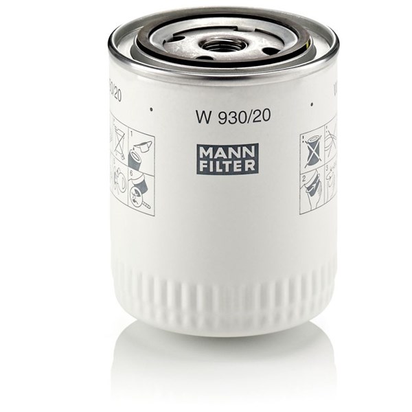 Oljefilter Mann-filter W 930/20 MANN-FILTER
