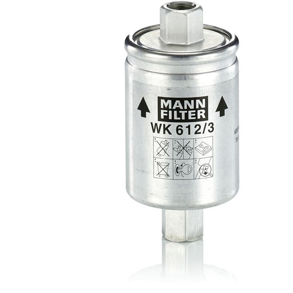 Bränslefilter Mann-filter WK 612/3 MANN-FILTER