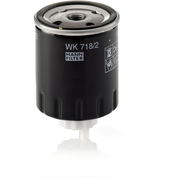 Bränslefilter Mann-filter WK 718/2 MANN-FILTER