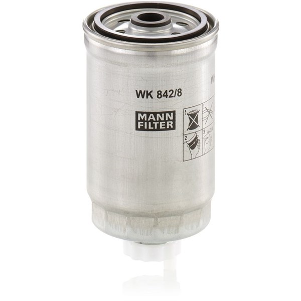Bränslefilter Mann-filter WK 842/8 MANN-FILTER